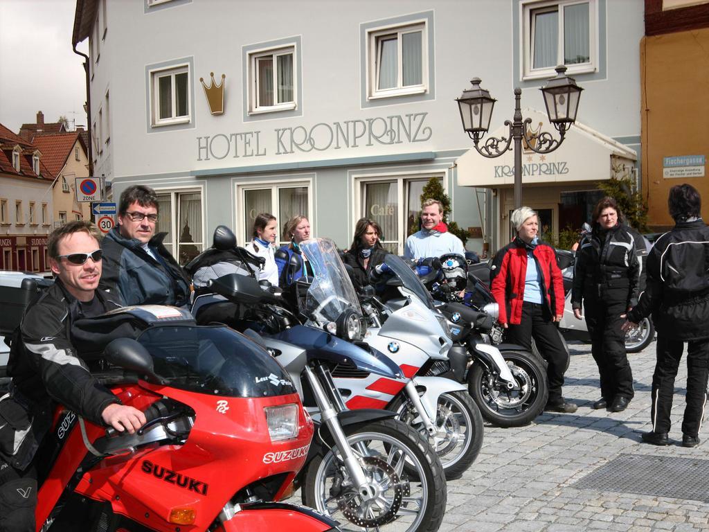 Hotel Kronprinz Kulmbach Esterno foto